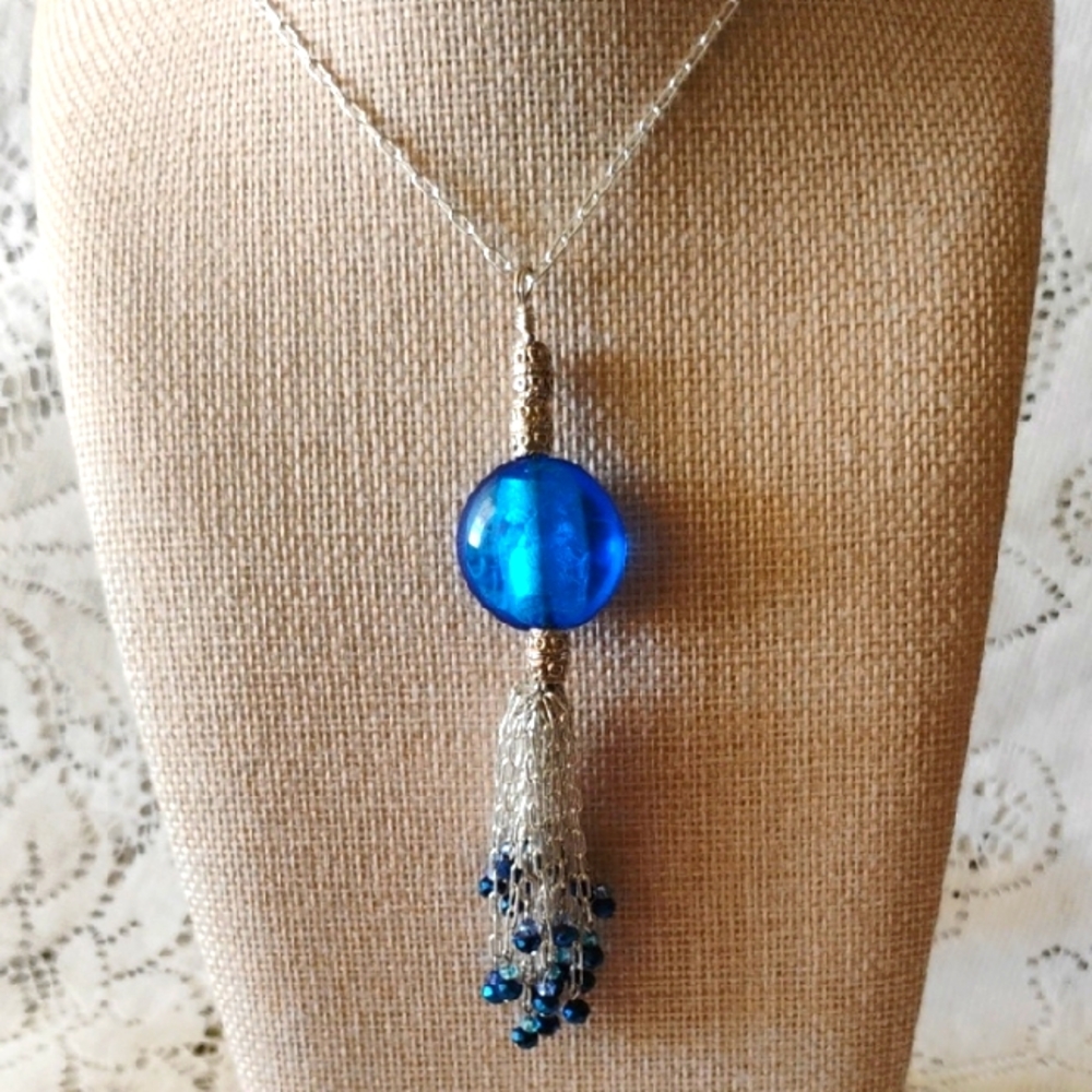Pendant Glass Long necklace